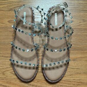 Cushionaire Ankle Strap Sandals